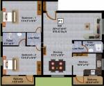 JKB Sri Aparna (2BHK+2T (978 sq ft) 978 sq ft) JKB Sri Aparna (2BHK+2T (978 sq ft) 978 sq ft)