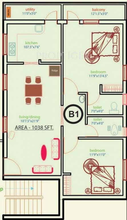 SSB Thirumala Apartments (2BHK+2T (1,038 sq ft) 1038 sq ft) SSB Thirumala Apartments (2BHK+2T (1,038 sq ft) 1038 sq ft)