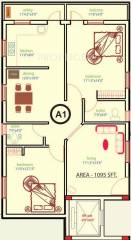 SSB Thirumala Apartments (2BHK+2T (1,095 sq ft) 1095 sq ft) SSB Thirumala Apartments (2BHK+2T (1,095 sq ft) 1095 sq ft)