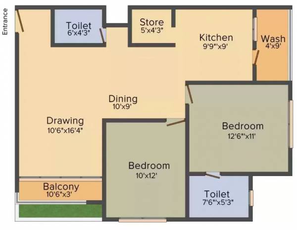  garden-residency-iii Floor Plan Floor Plan