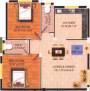 Authentic Four Square (2BHK+2T (890 sq ft) 890 sq ft) Authentic Four Square (2BHK+2T (890 sq ft) 890 sq ft)
