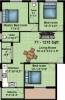 Anu Svetha Flats (3BHK+2T (1,215 sq ft) 1215 sq ft)