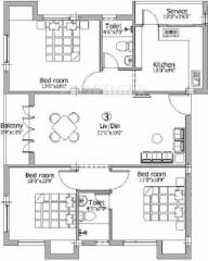 Raghavendra Guru Paradise (3BHK+2T (1,230 sq ft) 1230 sq ft) Raghavendra Guru Paradise (3BHK+2T (1,230 sq ft) 1230 sq ft)