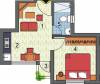 Simoco Srija (1BHK+1T (451 sq ft) 451 sq ft)