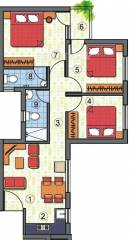 Simoco Surangona (3BHK+2T (916 sq ft) 916 sq ft) Simoco Surangona (3BHK+2T (916 sq ft) 916 sq ft)