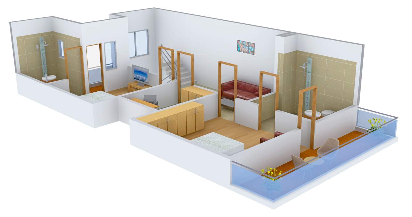 Ajnara London Square (4BHK+6T (3,085 sq ft) + Study Room 3085 sq ft)