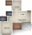 Legacy Fortune Exotica (1BHK+2T (667 sq ft) 667 sq ft)