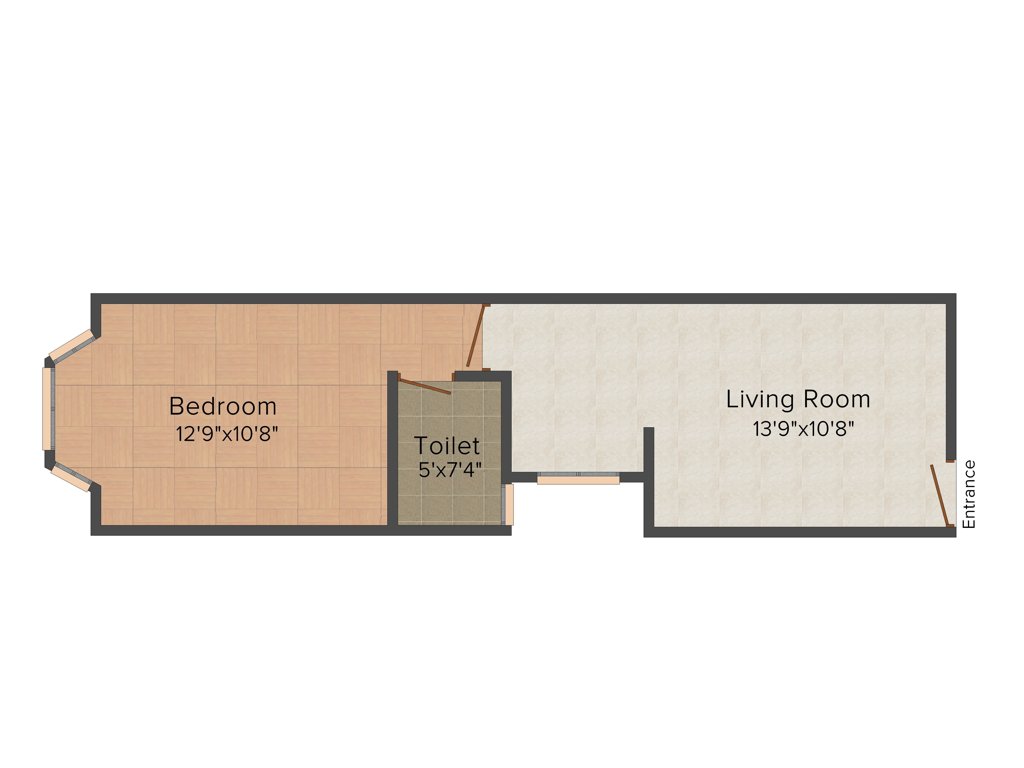 Saltee The Golden Mile (1BHK+1T (615 sq ft) 615 sq ft)