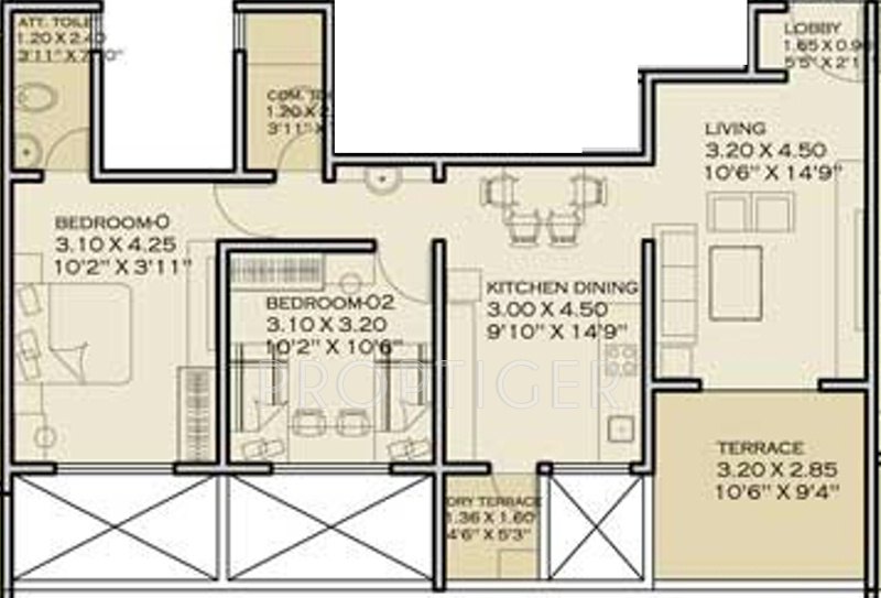 Darode Shriniwas Zelam (2BHK+2T (1,040 sq ft) 1040 sq ft) Darode Shriniwas Zelam (2BHK+2T (1,040 sq ft) 1040 sq ft)