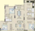 Saltee Splendora (3BHK+3T (1,485 sq ft) 1485 sq ft)