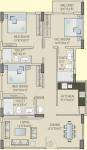 Saltee Splendora (3BHK+3T (1,525 sq ft) 1525 sq ft)
