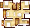 Suvastu Kings Square (3BHK+3T (1,450 sq ft) 1450 sq ft)