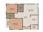 ARV Temple Tree (2BHK+2T (1,171 sq ft) 1171 sq ft) ARV Temple Tree (2BHK+2T (1,171 sq ft) 1171 sq ft)