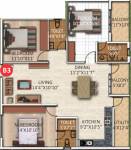 ARV Temple Tree (3BHK+3T (1,546 sq ft) 1546 sq ft) ARV Temple Tree (3BHK+3T (1,546 sq ft) 1546 sq ft)