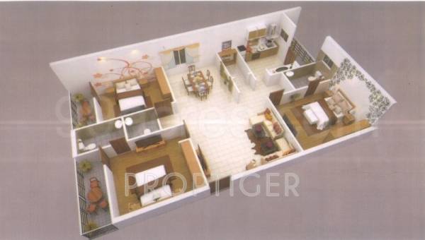 MJR Elite (3BHK+3T (1,820 sq ft) 1820 sq ft)