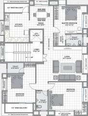 Pushkar Maple (3BHK+3T (1,550 sq ft) 1550 sq ft) Pushkar Maple (3BHK+3T (1,550 sq ft) 1550 sq ft)