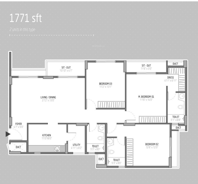  orchid lakeview Floor Plan Floor Plan