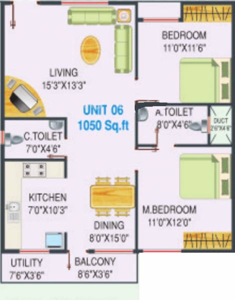  residency Floor Plan Floor Plan