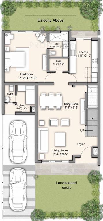 fiveriver Floor Plan Ground Floor Plan