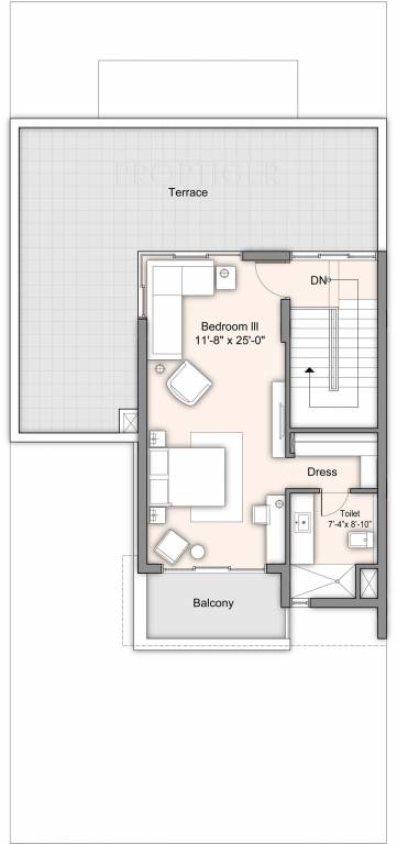 Ireo Fiveriver (4BHK+4T (4,070 sq ft) Servant Room 4070 sq ft)