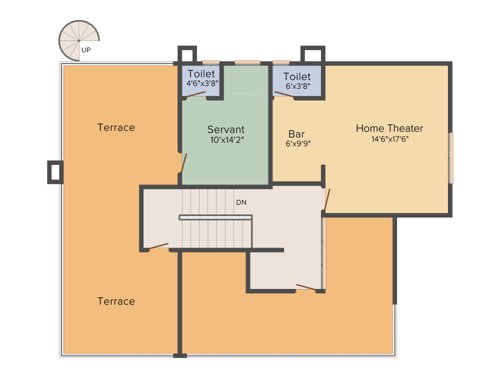 Vajram Aster Homes (4BHK+4T (3,634 sq ft) 3634 sq ft)