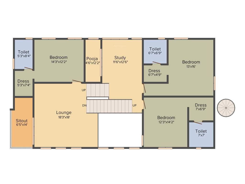 Vajram Aster Homes (4BHK+4T (4,415 sq ft) 4415 sq ft)