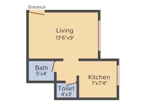 Amey Matheran Hills (1BHK+1T (326 sq ft) 326 sq ft) Amey Matheran Hills (1BHK+1T (326 sq ft) 326 sq ft)
