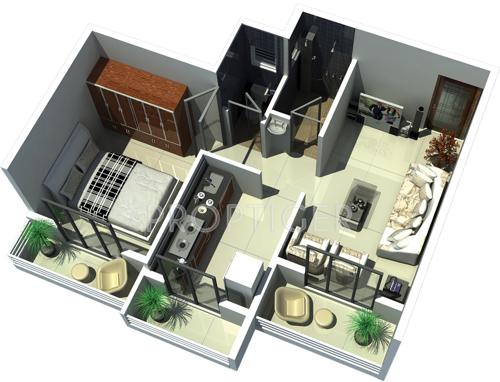 Aarson Sadguru Deep (1BHK+1T (600 sq ft) 600 sq ft)