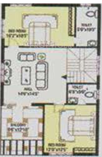 Aditya Bhavani Residency (3BHK+2T (1,800 sq ft) 1800 sq ft)