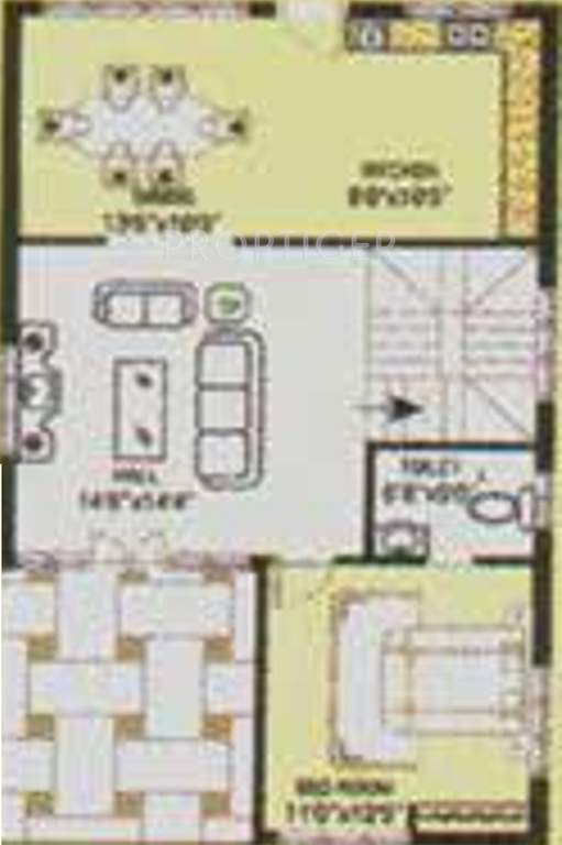 Aditya Bhavani Residency (3BHK+2T (1,800 sq ft) 1800 sq ft)