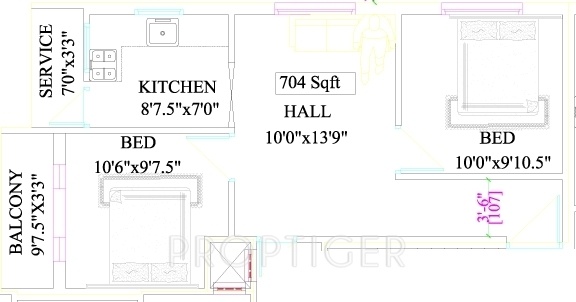 Sankar Yatra 2 (2BHK+1T (704 sq ft) 704 sq ft) Sankar Yatra 2 (2BHK+1T (704 sq ft) 704 sq ft)