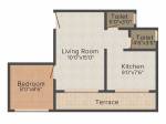 Mahalaxmi Atharva Apartment (1BHK+2T (540 sq ft) 540 sq ft) Mahalaxmi Atharva Apartment (1BHK+2T (540 sq ft) 540 sq ft)