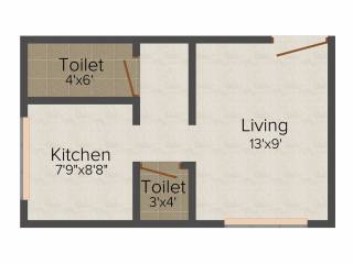 Raj Ambedham Park (1RK+1T (360 sq ft) 360 sq ft)