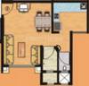 Aakruti Aangan (1BHK+1T (377 sq ft) 377 sq ft)