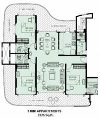 RNA Auroville (3BHK+3T (2,725 sq ft) + Servant Room 2725 sq ft) RNA Auroville (3BHK+3T (2,725 sq ft) + Servant Room 2725 sq ft)