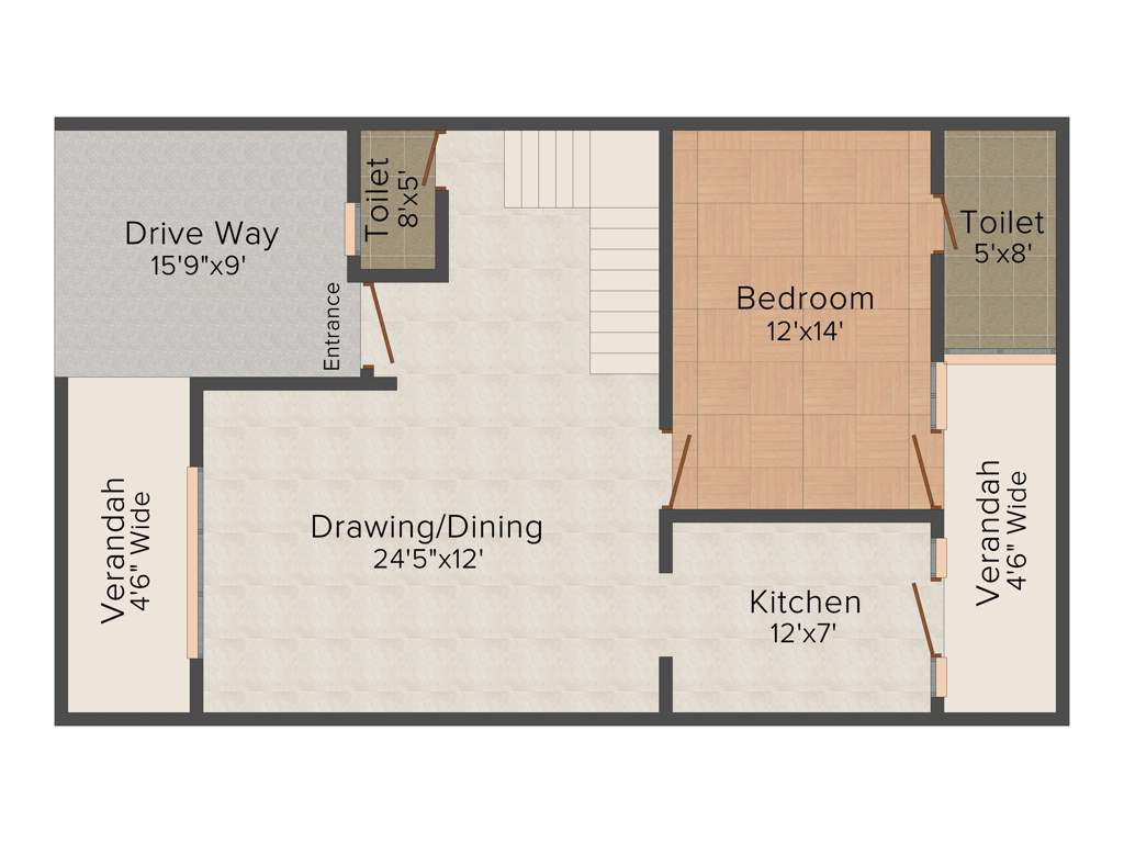 Aura Villas (3BHK+3T (1,125 sq ft) 1125 sq ft)