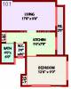 Bhavani Orchid (1BHK+1T (645 sq ft) 645 sq ft)