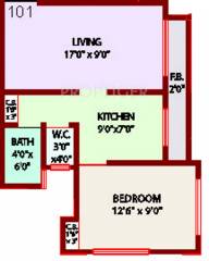 Bhavani Orchid (1BHK+1T (645 sq ft) 645 sq ft) Bhavani Orchid (1BHK+1T (645 sq ft) 645 sq ft)