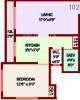 Bhavani Orchid (1BHK+1T (661 sq ft) 661 sq ft)