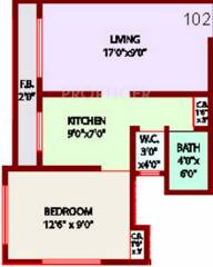 Bhavani Orchid (1BHK+1T (661 sq ft) 661 sq ft) Bhavani Orchid (1BHK+1T (661 sq ft) 661 sq ft)