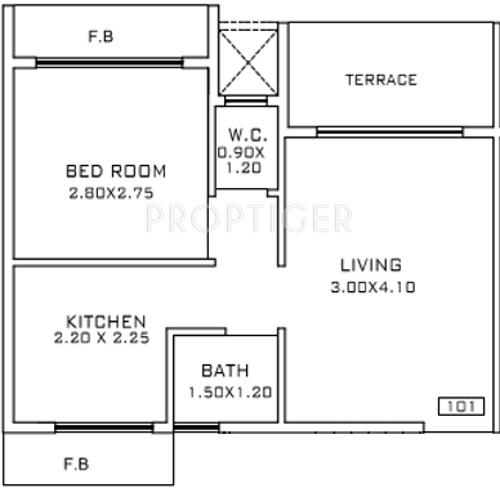 Juanita D Souza Enclave (1BHK+1T (645 sq ft) 645 sq ft) Juanita D Souza Enclave (1BHK+1T (645 sq ft) 645 sq ft)