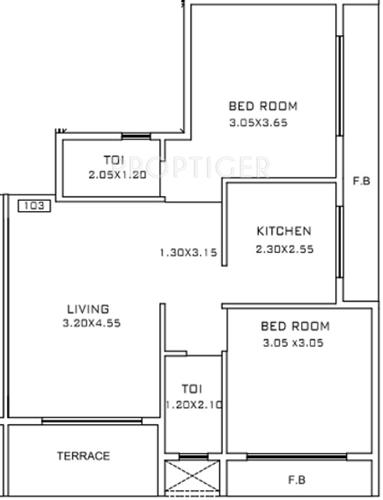Juanita D Souza Enclave (2BHK+2T (915 sq ft) 915 sq ft) Juanita D Souza Enclave (2BHK+2T (915 sq ft) 915 sq ft)