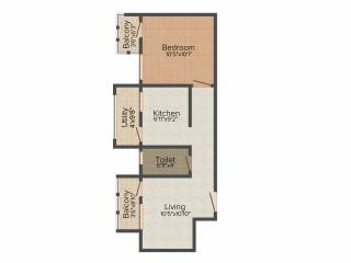 Visakh Shree Gajanan Apartment (1BHK+1T (596 sq ft) 596 sq ft) Visakh Shree Gajanan Apartment (1BHK+1T (596 sq ft) 596 sq ft)