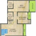 Reliable Heritage (1BHK+2T (630 sq ft) 630 sq ft) Reliable Heritage (1BHK+2T (630 sq ft) 630 sq ft)