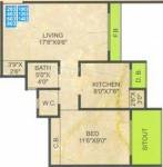 Reliable Heritage (1BHK+1T (690 sq ft) 690 sq ft) Reliable Heritage (1BHK+1T (690 sq ft) 690 sq ft)