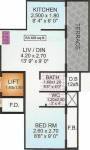 SS Gauri Laxmi (1BHK+1T (620 sq ft) 620 sq ft) SS Gauri Laxmi (1BHK+1T (620 sq ft) 620 sq ft)