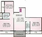 SS Gauri Laxmi (2BHK+2T (940 sq ft) 940 sq ft) SS Gauri Laxmi (2BHK+2T (940 sq ft) 940 sq ft)