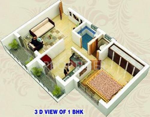 Shree Gayatri Park (1BHK+1T (600 sq ft) 600 sq ft) Shree Gayatri Park (1BHK+1T (600 sq ft) 600 sq ft)