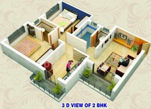 Shree Gayatri Park (2BHK+2T (750 sq ft) 750 sq ft) Shree Gayatri Park (2BHK+2T (750 sq ft) 750 sq ft)