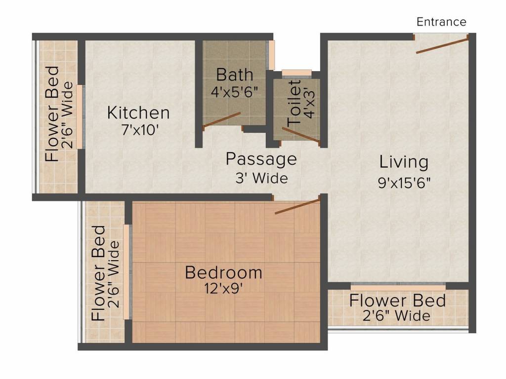 Maa Karuna Apartment (1BHK+1T (630 sq ft) 630 sq ft) Maa Karuna Apartment (1BHK+1T (630 sq ft) 630 sq ft)